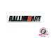 Надпись RalliArt , чёрная
