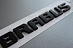 Надпись на Mercedes. плоский дизайн , чёрная