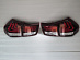 Стопы Harrier 30 / RX 330 дизайн Lexus темно красные