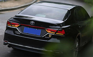 Тюнинг для Стопы Camry V70 2018 +, дизайн Lexus , чёрные , версия 2