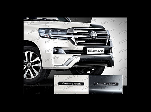 Тюнинг для Фары Land Cruiser 200 2016 +, дизайн Executive White / Executive Black