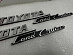 Надпись Toyota Land Cruiser , дизайн 2019