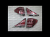 Стопы Alphard / Vellfire H 20 красные