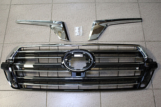 Решетка Land Cruiser 200 2016 +, Executive Black