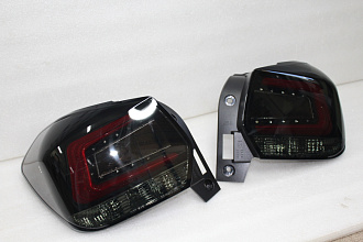 Стопы Impreza 5D / Subaru XV 2011 - 2016 , чёрно-красные