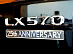 Надпись 25TH ANNIVERSARY для LX 570