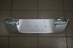 Тюнинг для Планка Prado 120 на дверь заднюю под номер , серебро 