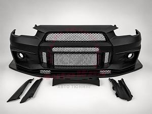 Тюнинг для Бампер передний Lancer 10 в стиле Varis 3
