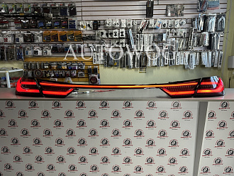 Стопы (задние фонари) Camry V70 с планкой LED