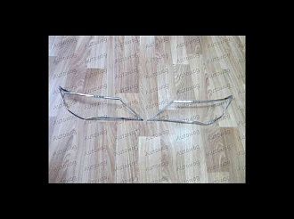 Накладки Rav 40 2014 +, вокруг фар, хром