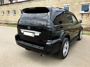 Тюнинг для Спойлер Prado 120 / GX 470 под низ стекла , черный