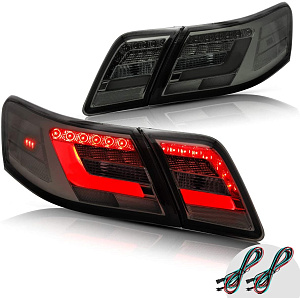 Тюнинг для Стопы Camry V40 2006 - 2011 дизайн Lexus дымчатые , тип 1