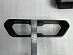 Насадки глушителя Mercedes G-class W463 / G65 / G63 AKRAPOVIC , графит
