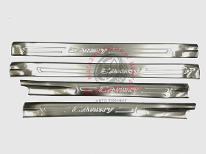 Тюнинг для Накладки Camry V50 / V55 на пороги дверей , стиль 2