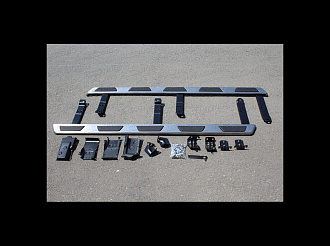 Пороги ( подножки ) Audi Q7 2006 - 2014 