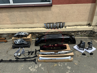 Комплект рестайлинга Prado 150 2014 , чёрный