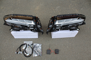 Тюнинг для Фары Prado 150 2018 +, дизайн Lexus , стиль 1