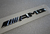 Надпись AMG хром (3D), стиль 2015 + 