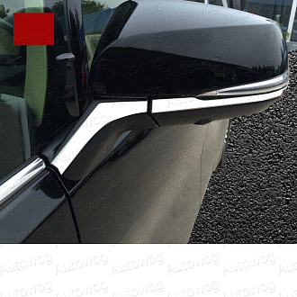 Накладки Alphard H30 / Vellfire 30 на зеркала , сталь
