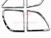 Накладки RX 300 / Harrier 10 1997 - 2002 на стопы , хром
