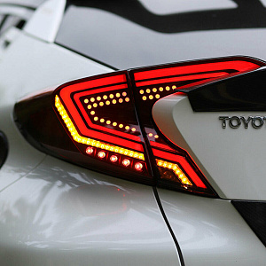 Тюнинг для Стопы C-HR дымчатые , диодные 