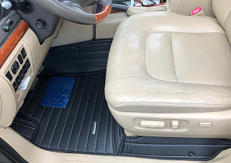 Коврики в салон Land Cruiser 200 / LX 570 3D экокожа