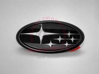 Эмблема Subaru 175 мм , чёрная