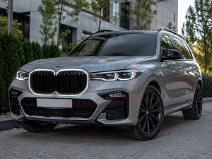 Тюнинг для Решетка BMW X G07 2019 - 2023 с подсветкой LED