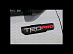 Надпись TRD PRO 