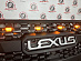 Решетка GX 460 2014 + ,  дизайн USA Design с ходовыми огнями
