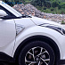 Накладки C-HR на передние крылья , хром
