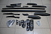 Рейлинги Fortuner 2010 - 2014 черные