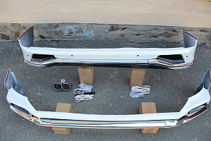 Тюнинг для Обвес на LX 570 / LX 450d 2016 +, Modellista белый перламутр