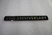 Надпись 25TH ANNIVERSARY для LX 570