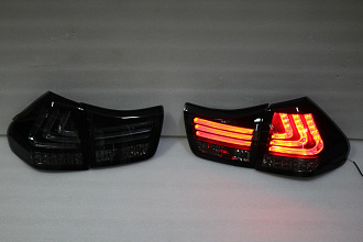 Стопы Harrier 30 / RX 330 дизайн Lexus темно дымчатые 