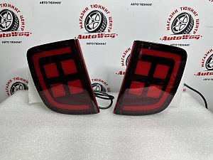 Тюнинг для Стопы дополнительные Land Cruiser 200 2008 - 2015  / LX 570 2008 - 2011 , красные, стиль 1