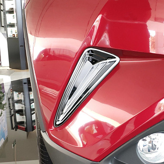 Накладки C-HR вокруг верхних туманок
