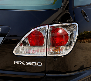 Тюнинг для Накладки RX 300 / Harrier 10 1997 - 2002 на стопы , хром
