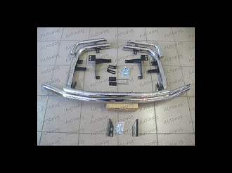 Защита бамперов ( трубы ) Land Cruiser 200 2008 - 2012