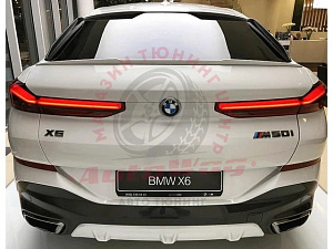 Тюнинг для Спойлер BMW X6 G06 на багажник дизайн M-Sport