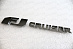 Надпись FJ Cruiser , хром 