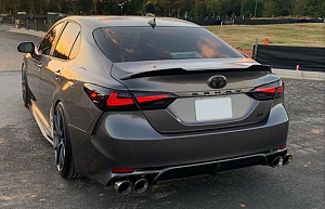 Тюнинг для Спойлер Camry V70 на багажник дизайн Exclusive Superior , чёрный 