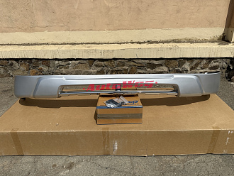 Губа передняя Land Cruiser 100 2005-2007 серебро ( 1F7 )