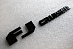 Надпись FJ Cruiser , чёрная