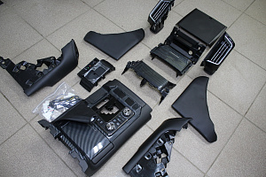 Тюнинг для Комплект рестайлинга салона Land Cruiser 200 в стиле 2016 +, карбон