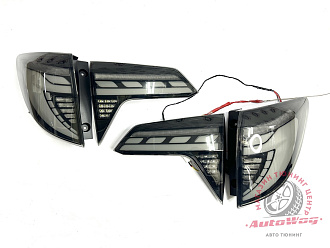 Стопы Vezel Led , дымчатые  