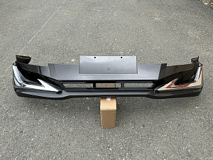 Тюнинг для Губа передняя Prado 120 Modellista , тёмно - серая