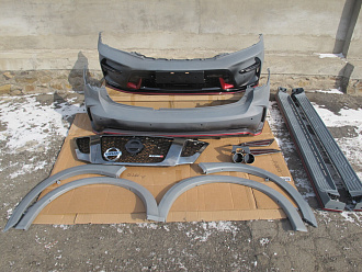 Обвес на Patrol Y62 дизайн Nismo