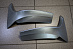 Спойлер Vezel , на верх заднего стекла , серебро , дизайн Mugen 