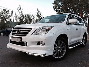Тюнинг для Губа передняя LX 570 2010 +, Platinum Edition , под покраску